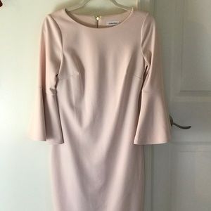 Calvin Klein Blush Pink Dress Size 4
